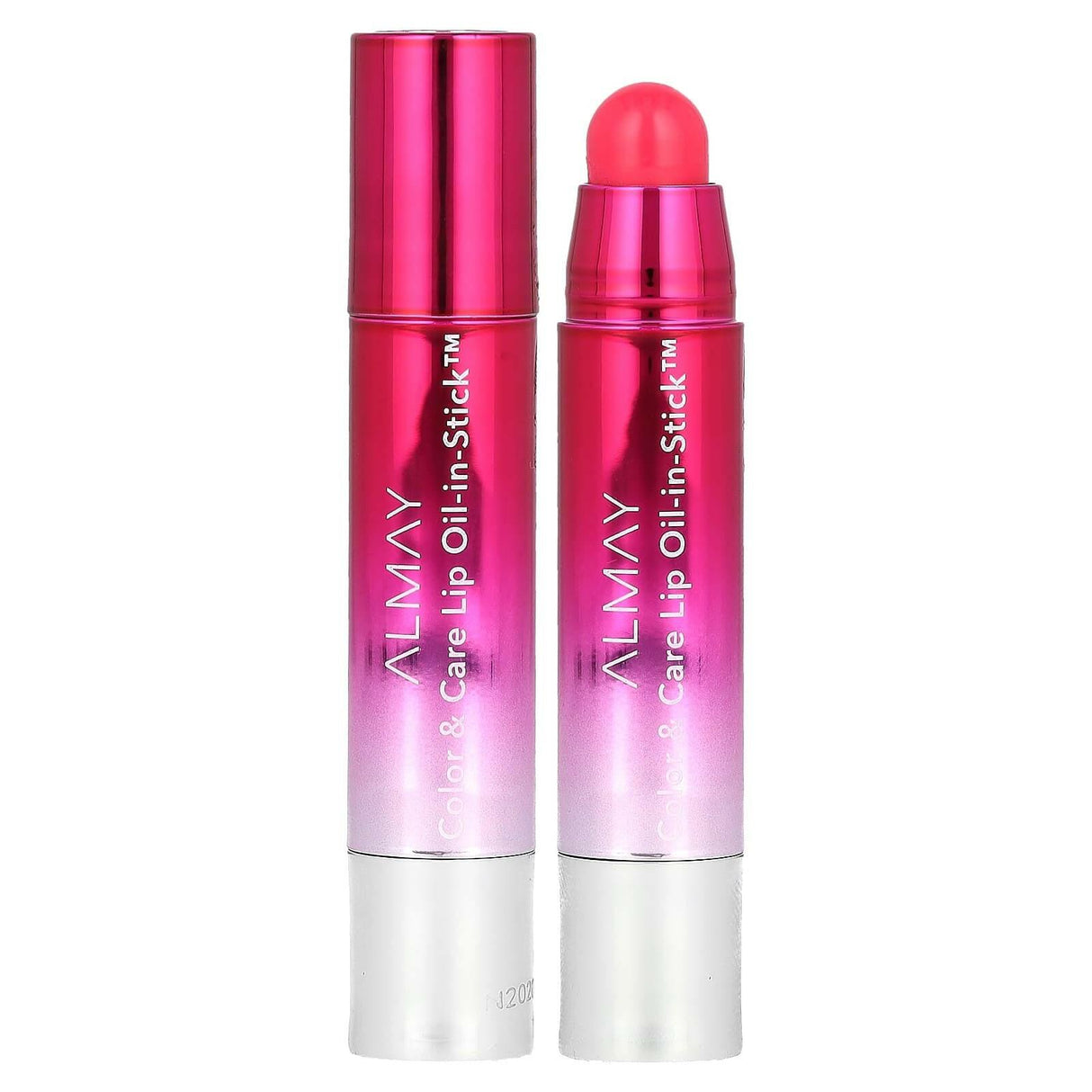 Almay, Color & Care Lip Oil-In-Stick, 130 Raspberry Rush, 0.09 oz (2.5 g) - Supply Center USA
