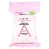 Almay, Makeup Remover Cleansing Towelettes, With Micellar , 25 Wipes - Supply Center USA