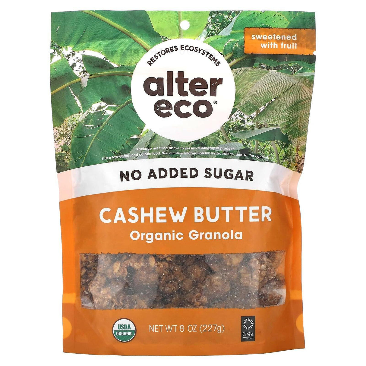 Alter Eco, Organic Granola, Cashew Butter, 8 oz (227 g) - Supply Center USA