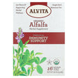 Alvita Teas, Organic Alfalfa Botanical Tea, Caffeine Free, 16 Individually Wrapped Tea Bags, 0.68 oz (19.28 g) - Supply Center USA