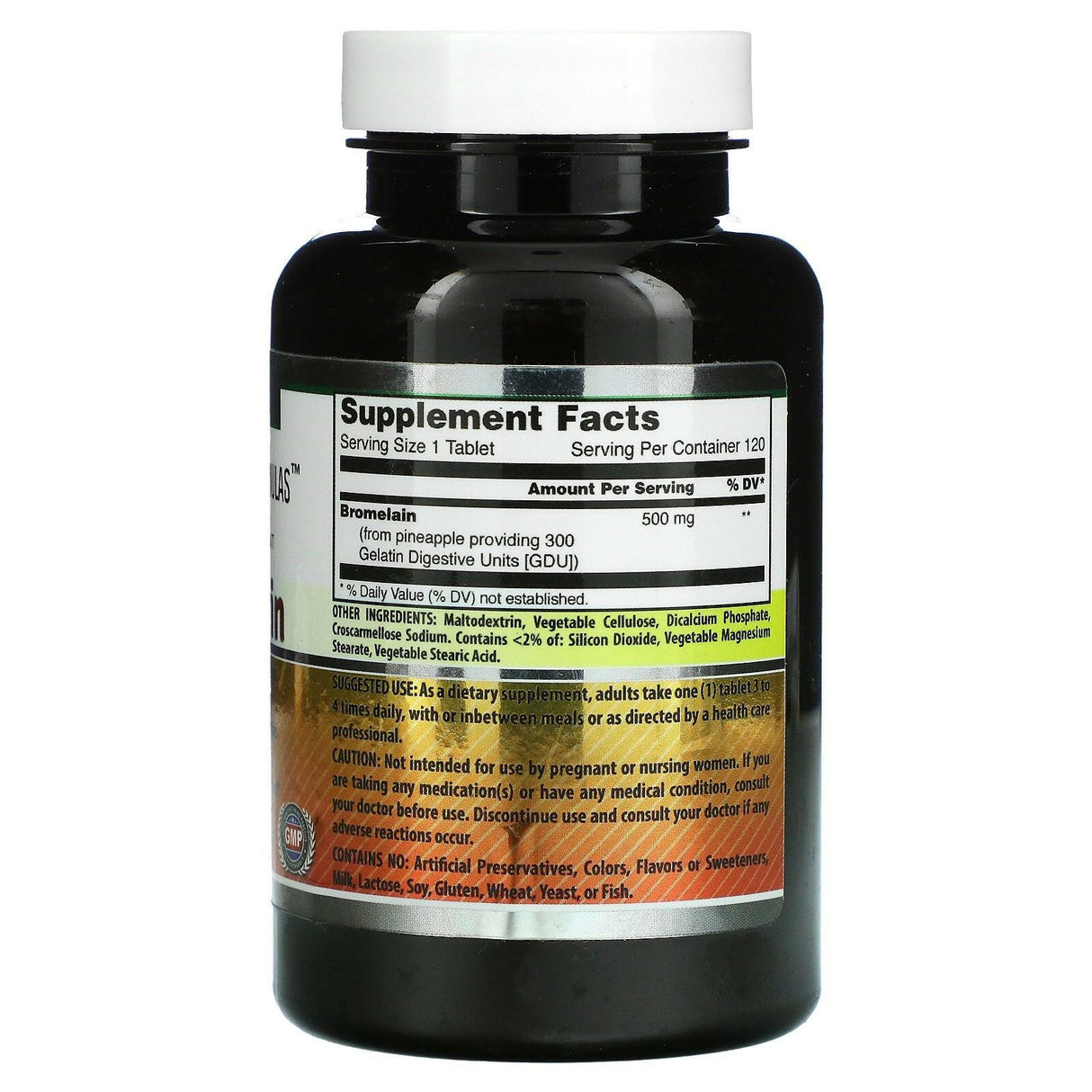 Amazing Nutrition, Bromelain, 500 mg, 120 Tablets - Supply Center USA