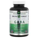 Amazing Nutrition, GABA, 750 mg, 200 Veggie Capsules - Supply Center USA