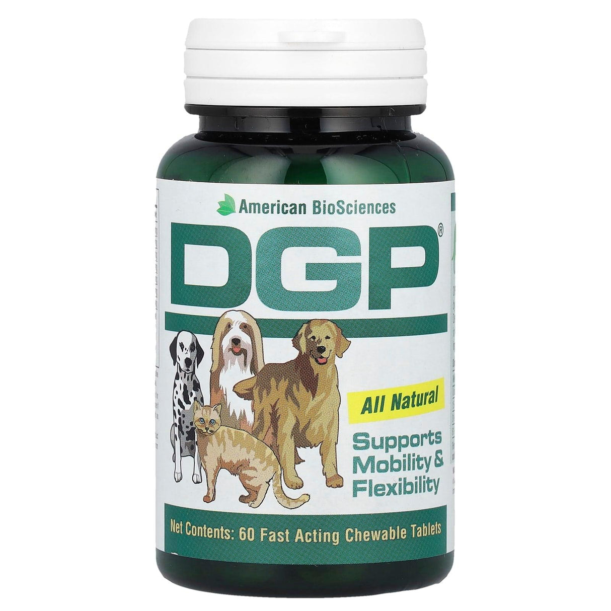 American Biosciences, DGP®, 60 Fast Acting Chewable Tablets - Supply Center USA