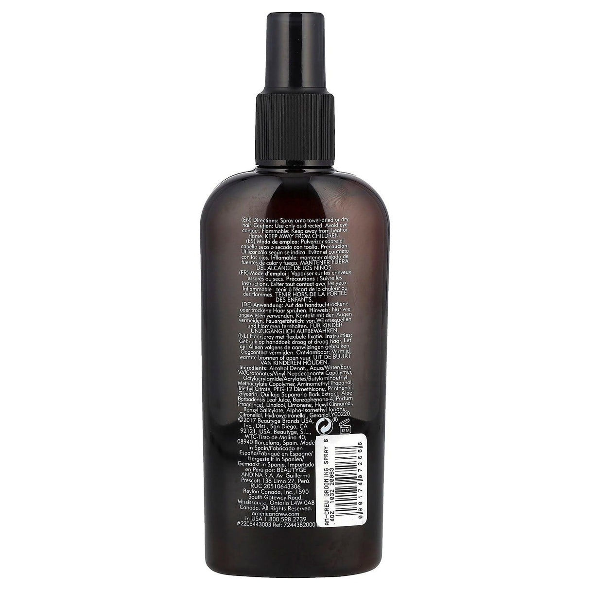 American Crew, Grooming Spray , 8.4 fl oz (250 ml) - Supply Center USA