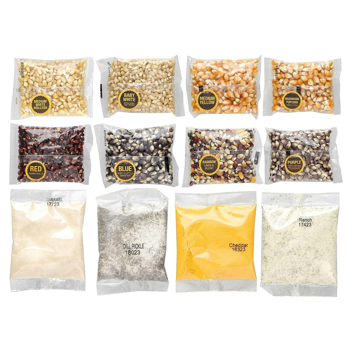 Amish Country Popcorn, Movie Night Popcorn, Variety Pack, 12 Pieces - Supply Center USA