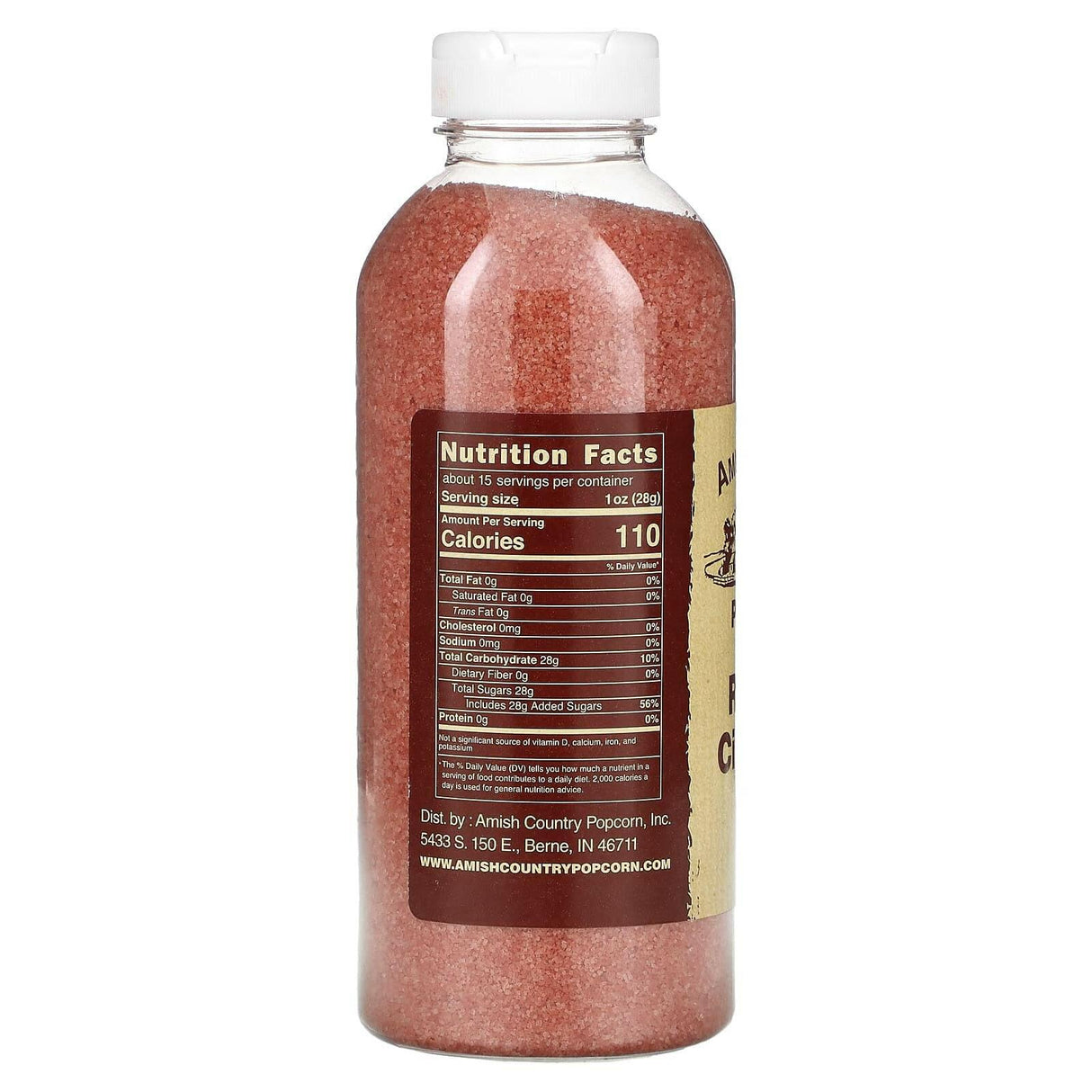 Amish Country Popcorn, Popcorn Glaze, Red Hot Cinnamon, 15 oz (425 g) - Supply Center USA