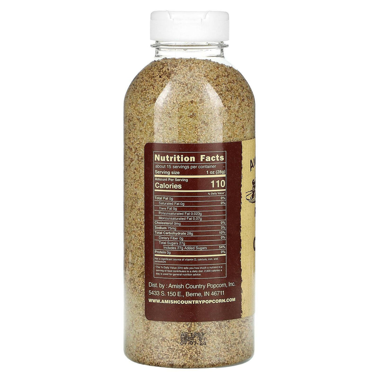 Amish Country Popcorn, Popcorn Glaze, Red Hot Cinnamon, 15 oz (425 g) - Supply Center USA