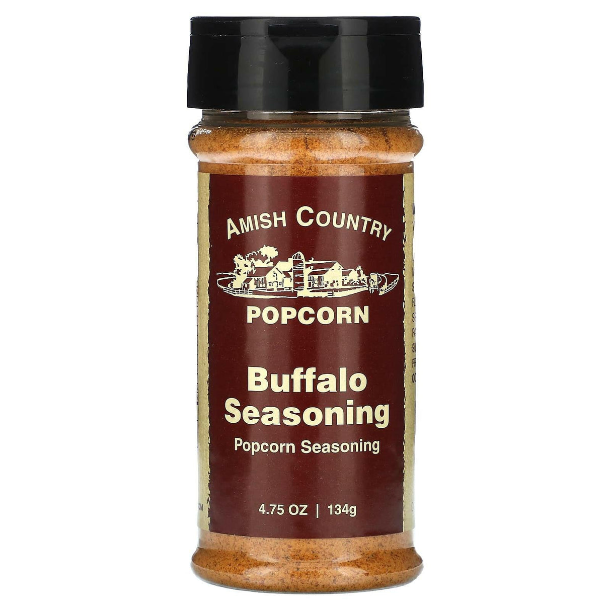 Amish Country Popcorn, Popcorn Seasoning, Buffalo , 4.75 oz (134 g) - Supply Center USA