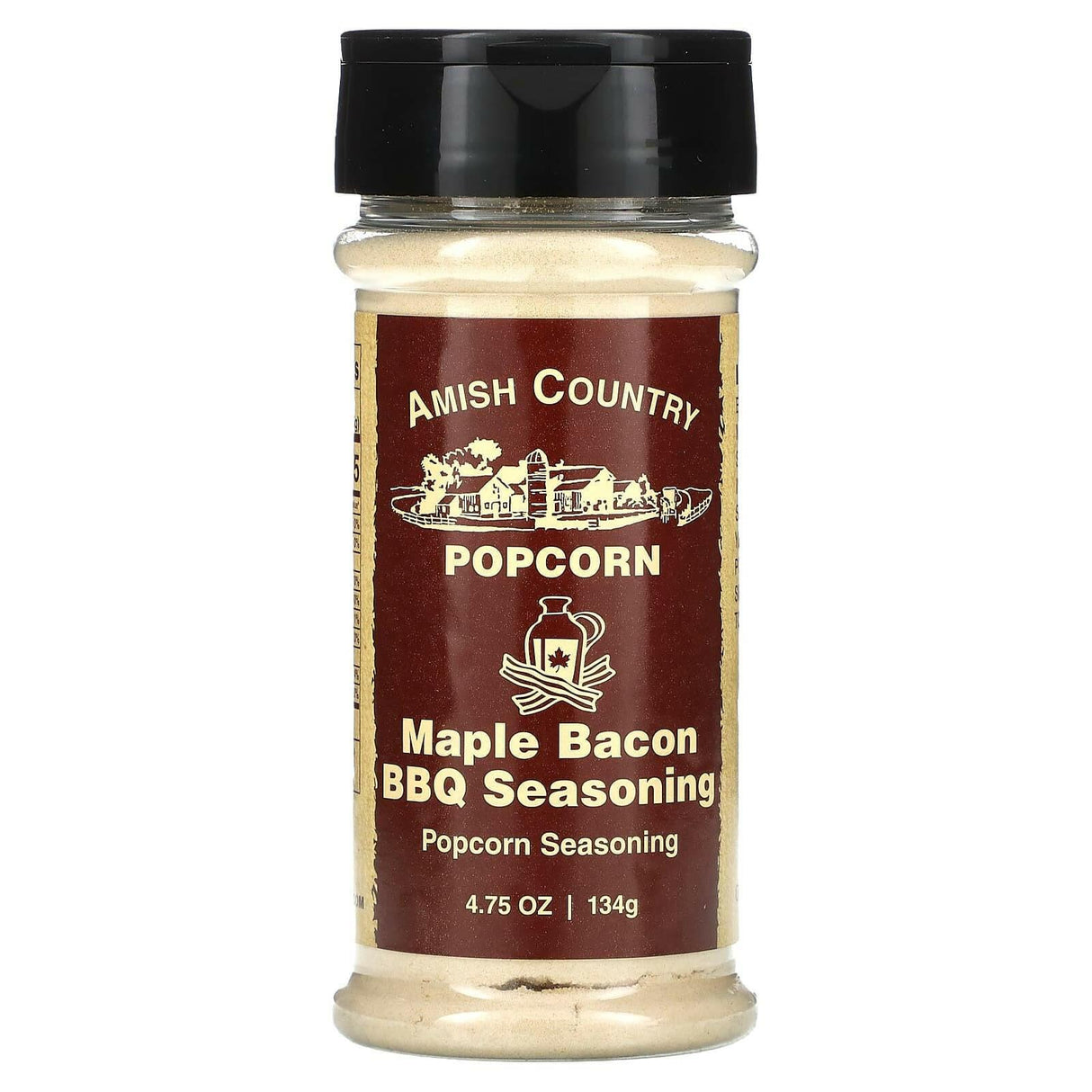 Amish Country Popcorn, Popcorn Seasoning, Maple Bacon BBQ Seasoning, 4.75 oz (134 g) - Supply Center USA