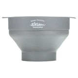 Amish Country Popcorn, Silicone Microwave Popcorn Popper, Grey, 4 Pieces - Supply Center USA