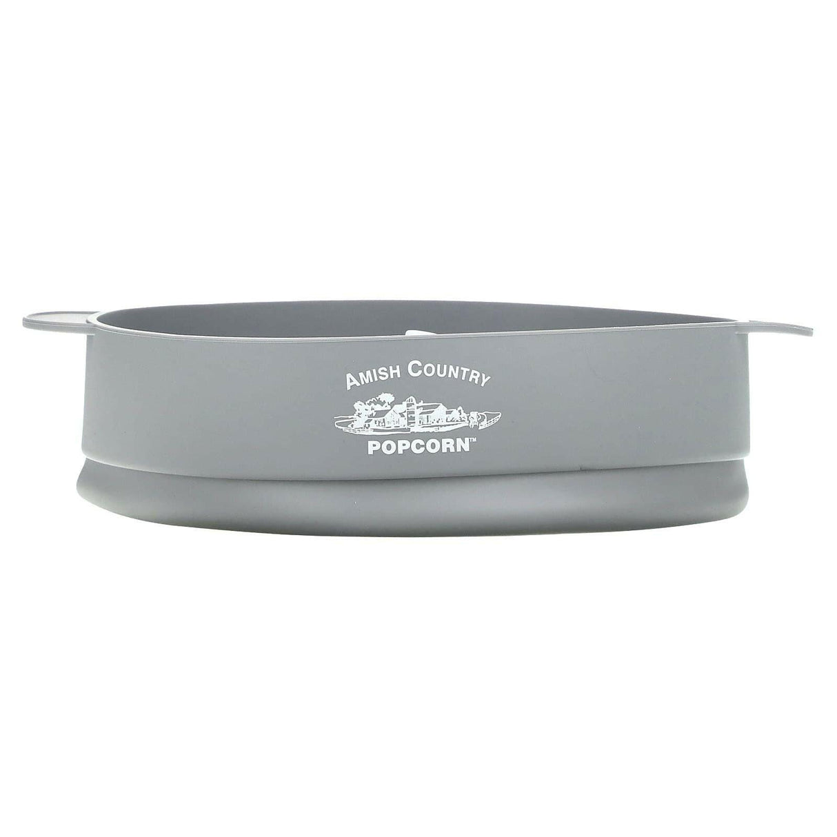 Amish Country Popcorn, Silicone Microwave Popcorn Popper, Grey, 4 Pieces - Supply Center USA