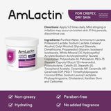Amlactin Crepe Firming Cream - 12 Oz Body Cream with 15% Lactic Acid - Exfoliator and Moisturizer for Crepey, Dry Skin - Supply Center USA