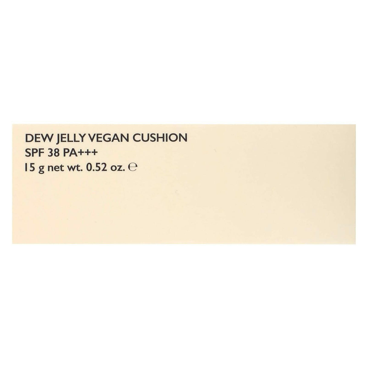 Amuse, Dew Jelly Vegan Cushion, SPF 38 PA+++, 1.5 Clear, 0.52 oz (15 g) - Supply Center USA