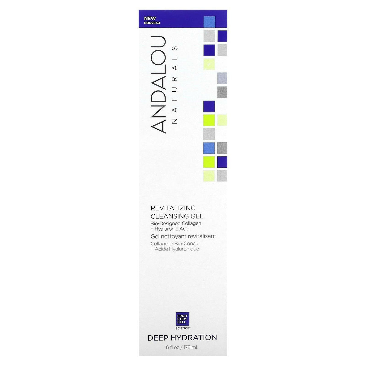 Andalou Naturals, Revitalizing Cleansing Gel, 6 fl oz (178 ml) - Supply Center USA