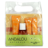 Andalou Naturals, The Brightening Routine Set, 4 Piece Set - Supply Center USA