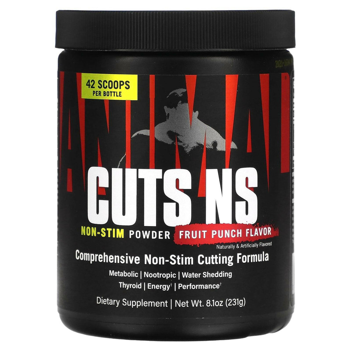 Animal, Cuts NS Non-Stim Powder, Blue Ice Pop, 8 oz (226.8 g) - Supply Center USA