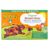 Annie's Homegrown, Organic Bernie's Farm Fruit Snacks, 5 Pouches, 0.8 oz (23 g) Each - Supply Center USA
