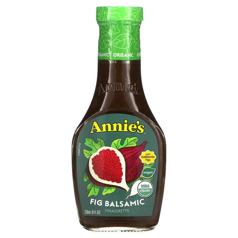 Annie's Homegrown, Organic Fig Balsamic Vinaigrette, 8 fl oz (236 ml) - Supply Center USA