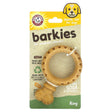 Arm & Hammer, Barkies for Moderate Chewers, Dental Toy for Dogs, Ring, Peanut Butter, 1 Toy - Supply Center USA