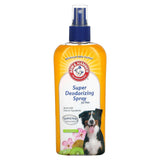 Arm & Hammer, Super Deodorizing Spray for Pets, Kiwi Blossom, 8 fl oz (236 ml) - Supply Center USA