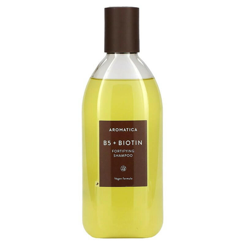 Aromatica, Fortifying Shampoo, B5 + Biotin, 13.5 fl oz (400 ml) - Supply Center USA