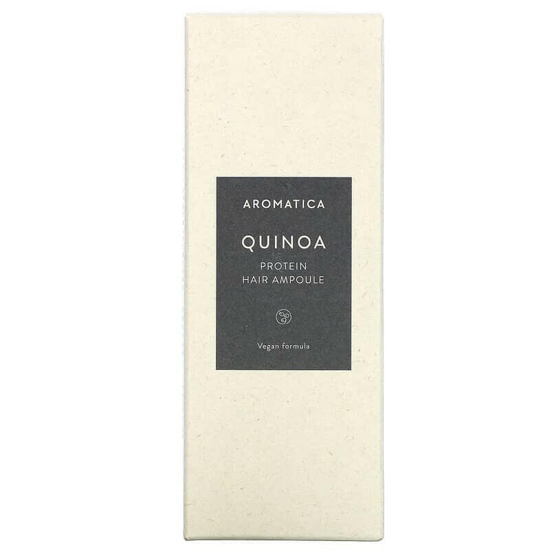 Aromatica, Quinoa Protein Hair Ampoule, 3.3 fl oz (100 ml) - Supply Center USA