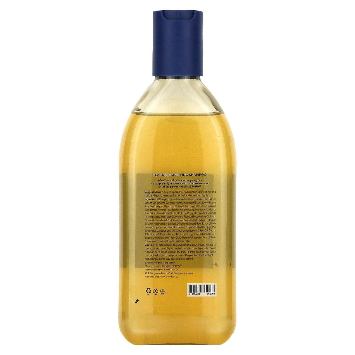 Aromatica, Tea Tree Purifying Shampoo, 13.5 fl oz (400 ml) - Supply Center USA