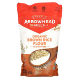 Arrowhead Mills, Organic Whole Wheat Flour, Stone Ground, 22 oz (623 g) - Supply Center USA
