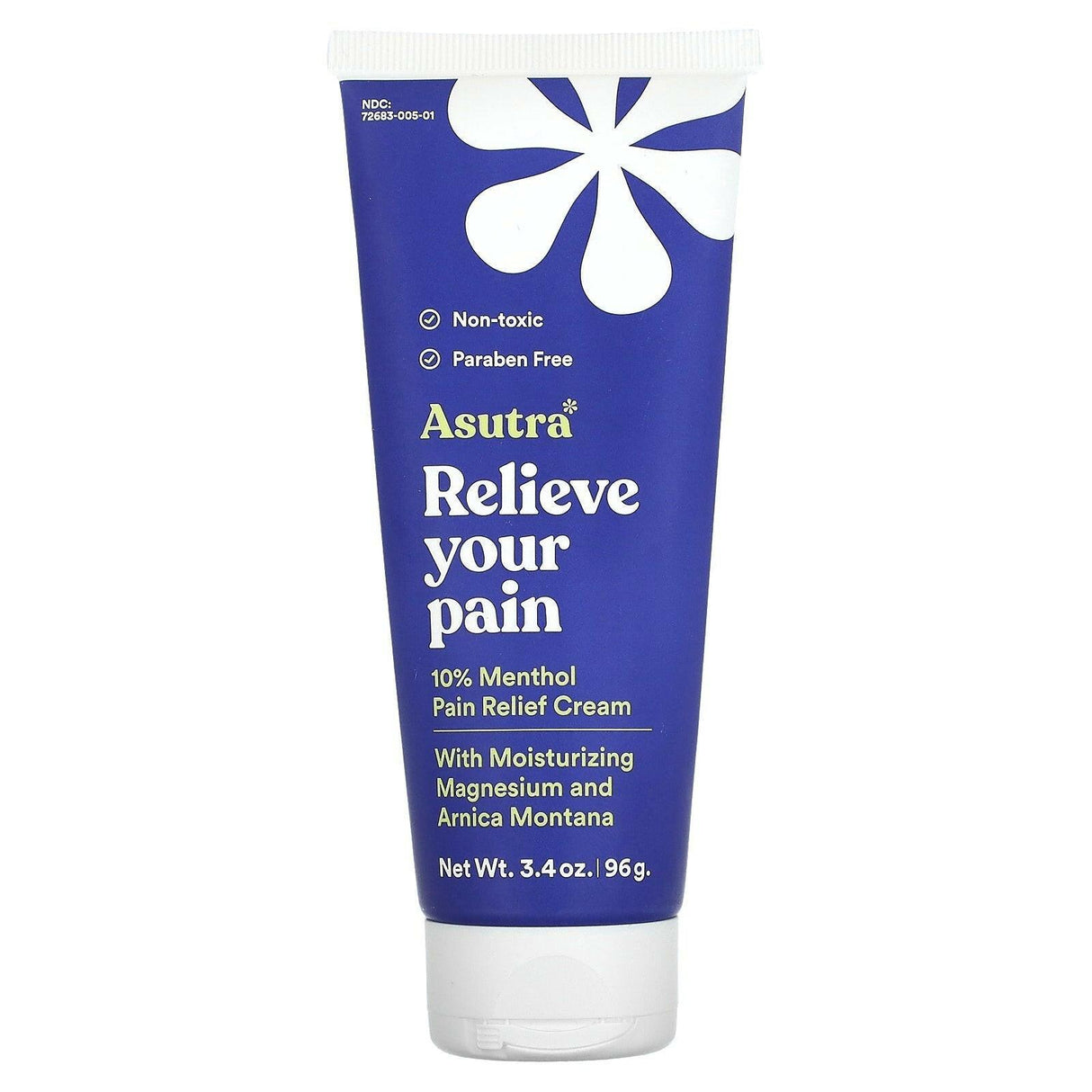 Asutra, Relieve Your Pain, Pain Relief Cream, 3.4 oz (96 g) - Supply Center USA