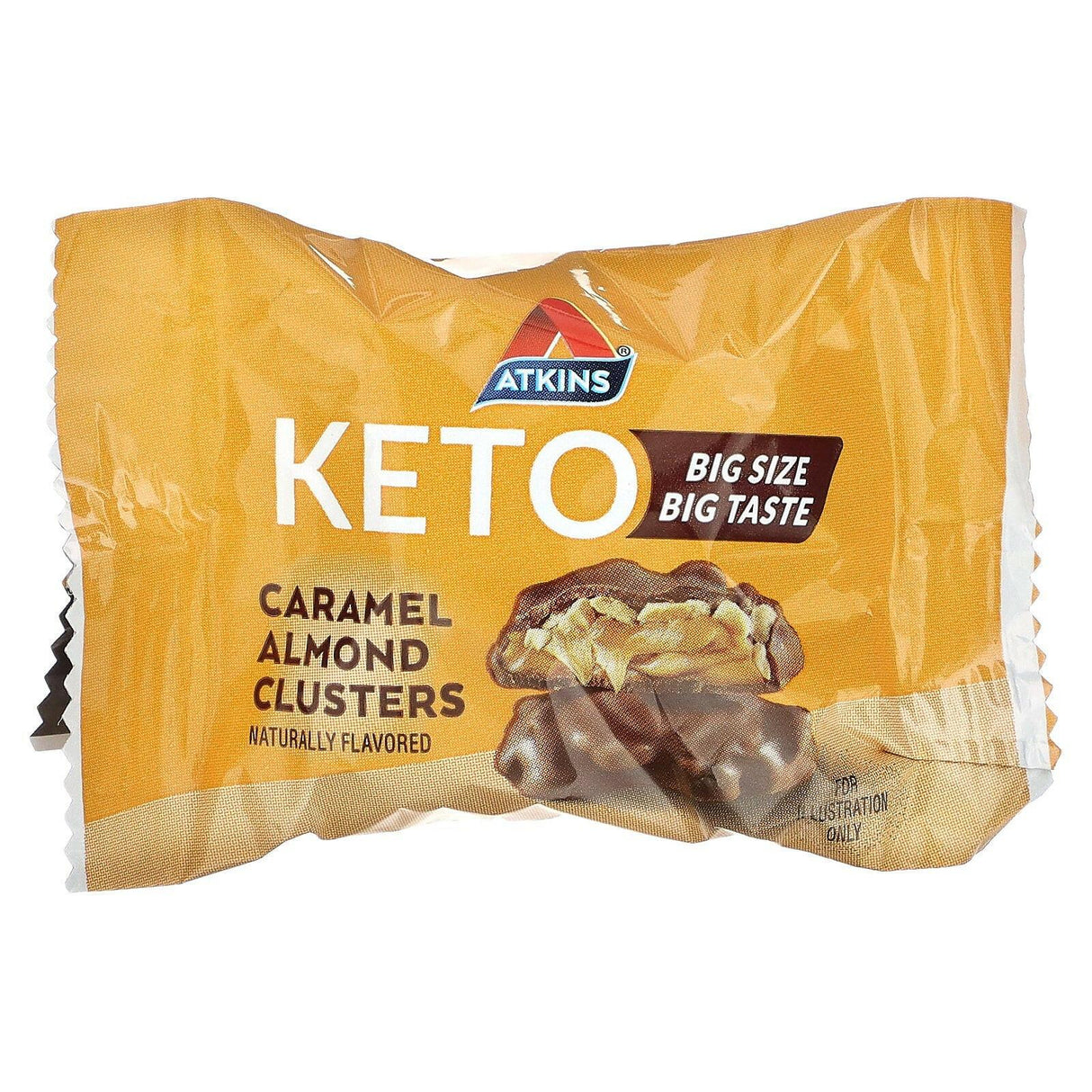 Atkins, Caramel Almond Clusters, 8 Clusters, 0.92 oz (26 g) Each - Supply Center USA