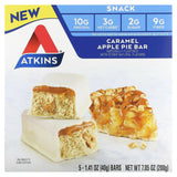 Atkins, Snack, Caramel Apple Pie Bar, 5 Bars, 1.41 oz (40 g) Each - Supply Center USA