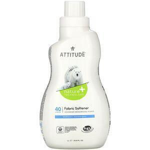 ATTITUDE, Fabric Softener, Wildflowers, 40 Loads, 33.8 fl oz (1 l) - Supply Center USA