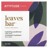 ATTITUDE, Leaves Bar, Hydrating Conditioner Bar, Herbal Musk, 4 oz (113 g) - Supply Center USA