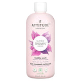 ATTITUDE, Super Leaves Science, Bubble Wash, White Tea Leaves, 16 fl oz (473 ml) - Supply Center USA