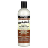 Aunt Jackie's Curls & Coils, Cocoa Wash, Coconut Milk Conditioning Cleanser, 12 fl (355 ml) - Supply Center USA