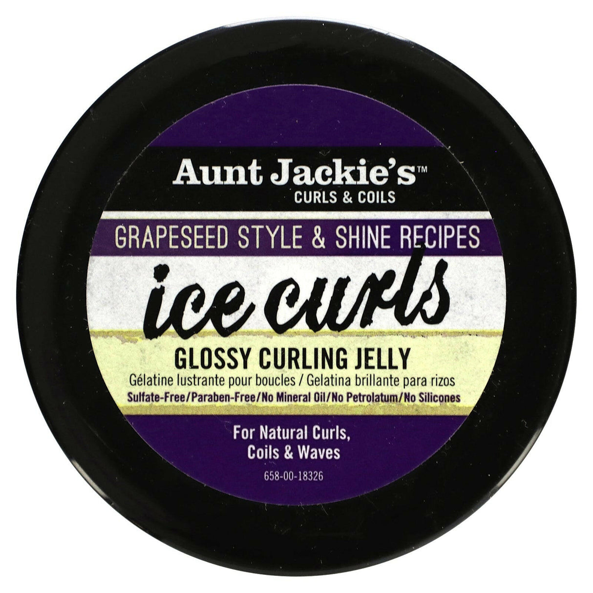 Aunt Jackie's Curls & Coils, Ice Curls, Glossy Curling Jelly, 15 oz (426 g) - Supply Center USA