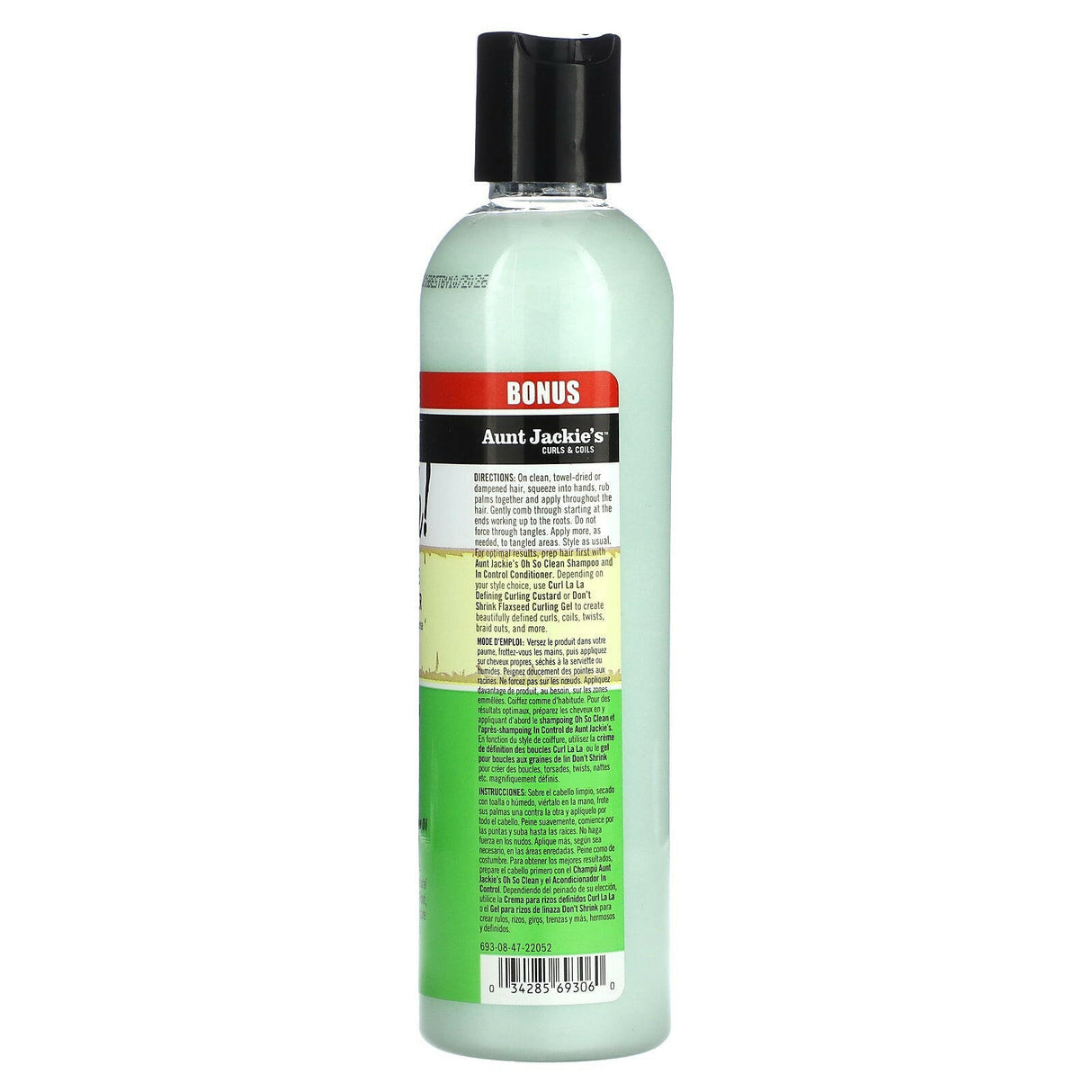 Aunt Jackie's Curls & Coils, Quench!, Moisture Intensive Leave-In Conditioner, 8 fl oz (237 ml) - Supply Center USA