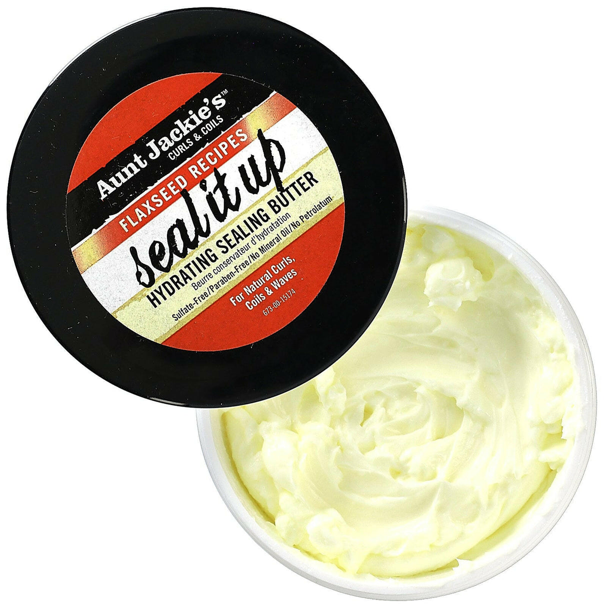 Aunt Jackie's Curls & Coils, Seal It Up, Hydrating Sealing Butter, 7.5 oz (213 g) - Supply Center USA