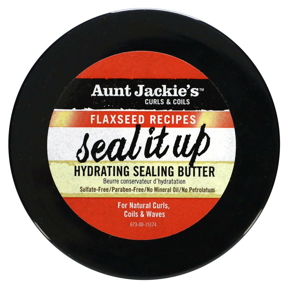 Aunt Jackie's Curls & Coils, Seal It Up, Hydrating Sealing Butter, 7.5 oz (213 g) - Supply Center USA