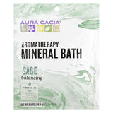 Aura Cacia, Aromatherapy Mineral Bath, Sage, 2.5 oz (70.9 g) - Supply Center USA