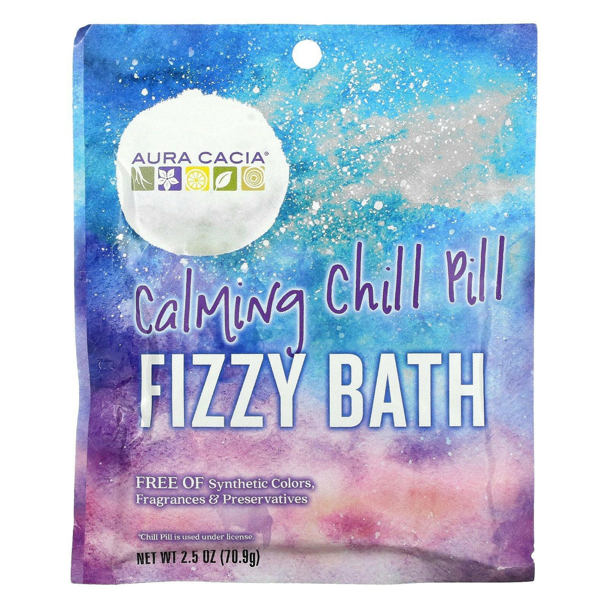 Aura Cacia, Fizzy Bath, Clearing Breezeway, 2.5 oz (70.9 g) - Supply Center USA