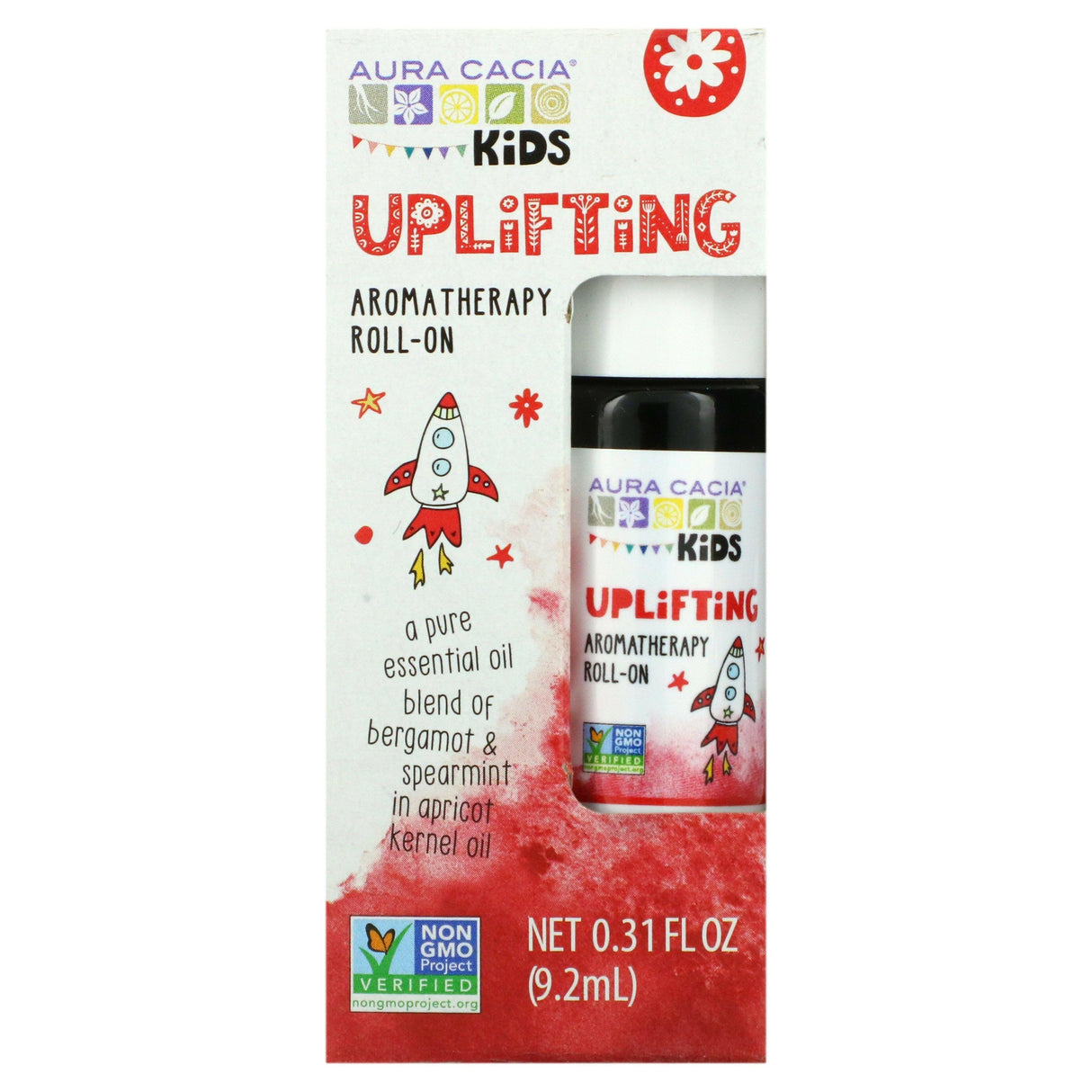 Aura Cacia, Kids, Aromatherapy Roll-On, Focus, 0.31 fl oz (9.2 ml) - Supply Center USA