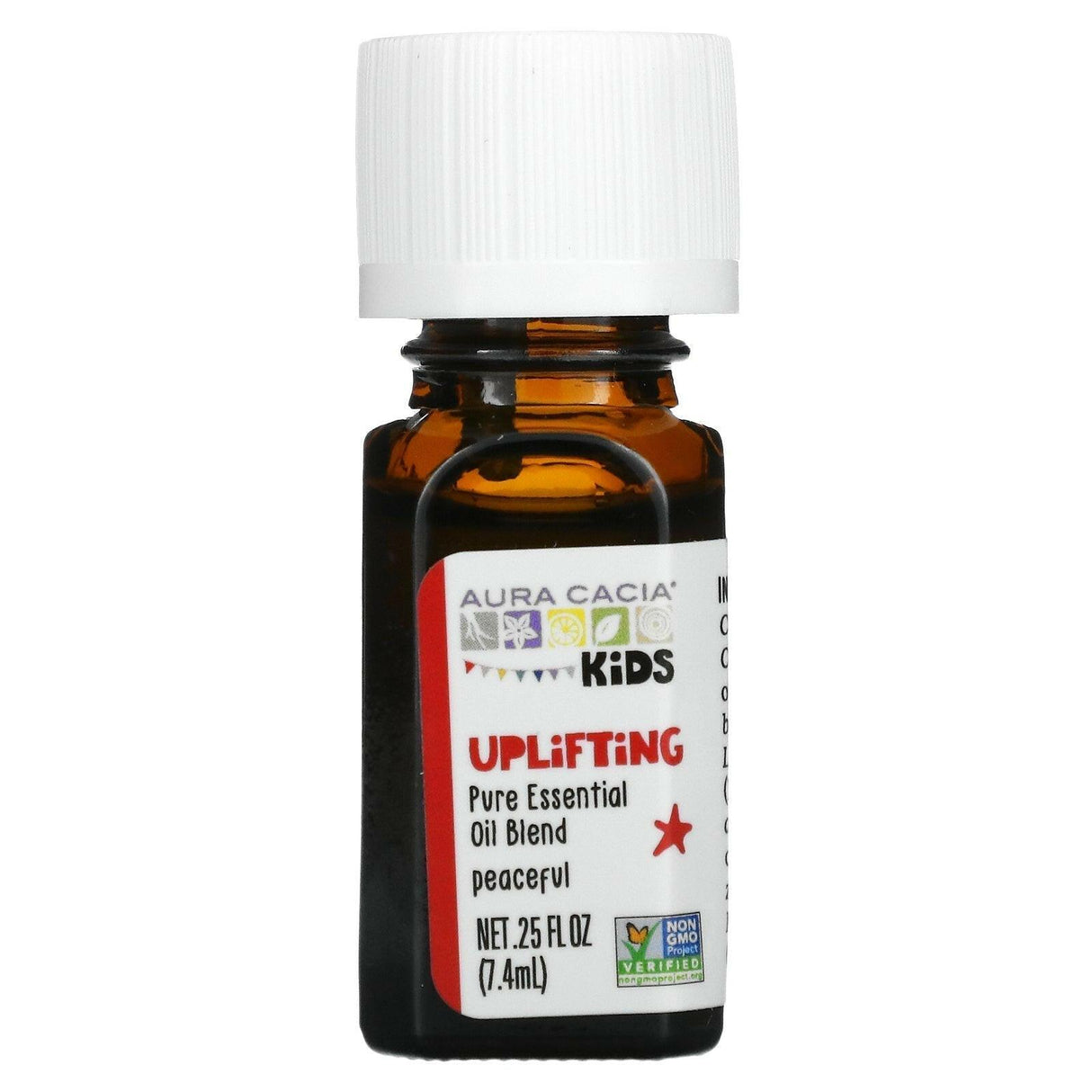 Aura Cacia, Kids, Pure Essential Oil Blend, Focus, 0.25 fl oz (7.4 ml) - Supply Center USA
