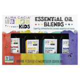 Aura Cacia, Kids, Pure Essential Oil Blend, Focus, 0.25 fl oz (7.4 ml) - Supply Center USA