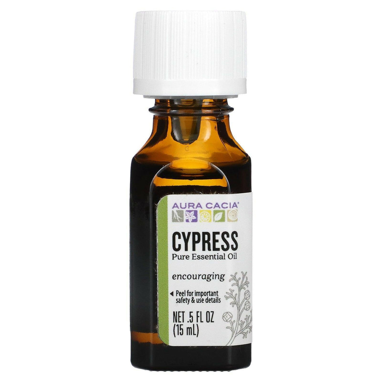 Aura Cacia, Pure Essential Oil, Lemon Eucalyptus, 0.5 fl oz (15 ml) - Supply Center USA