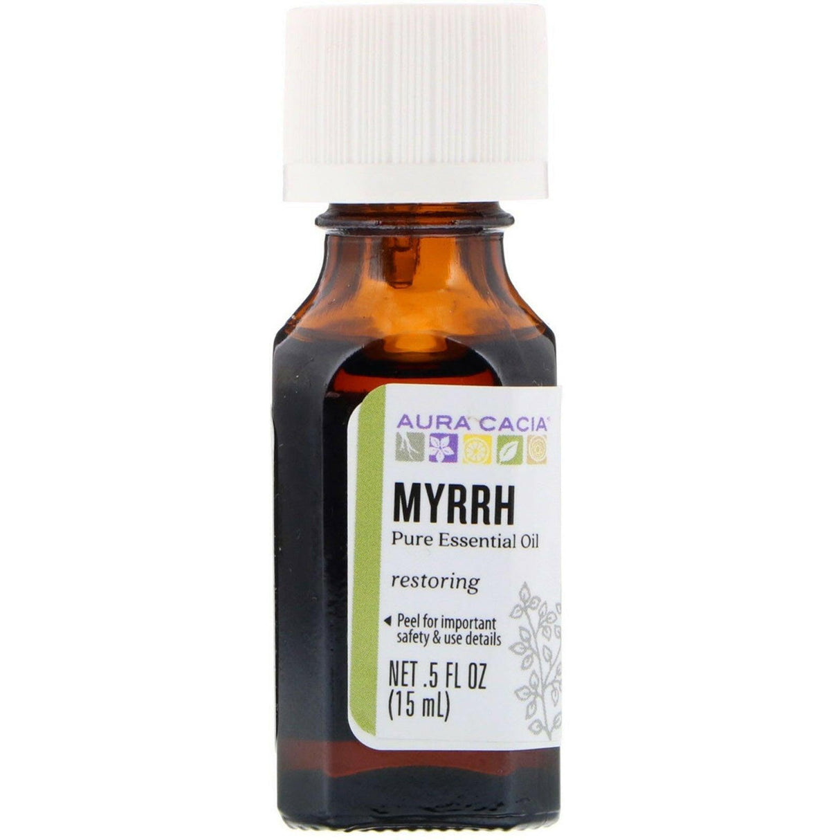 Aura Cacia, Pure Essential Oil, Lemon Eucalyptus, 0.5 fl oz (15 ml) - Supply Center USA