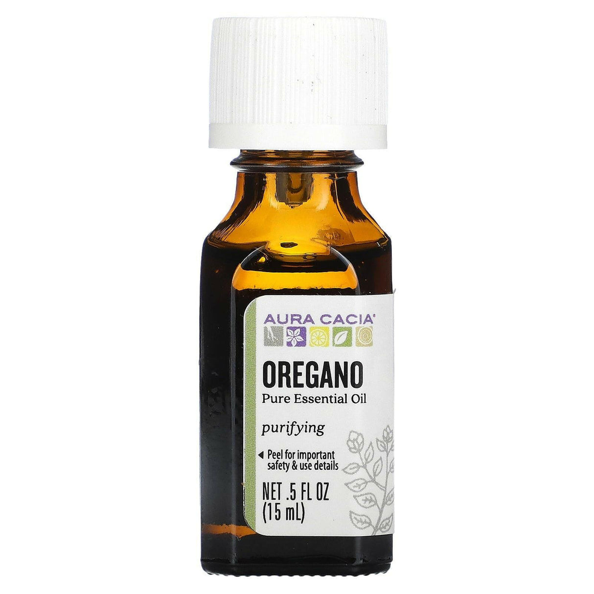 Aura Cacia, Pure Essential Oil, Lemon Eucalyptus, 0.5 fl oz (15 ml) - Supply Center USA