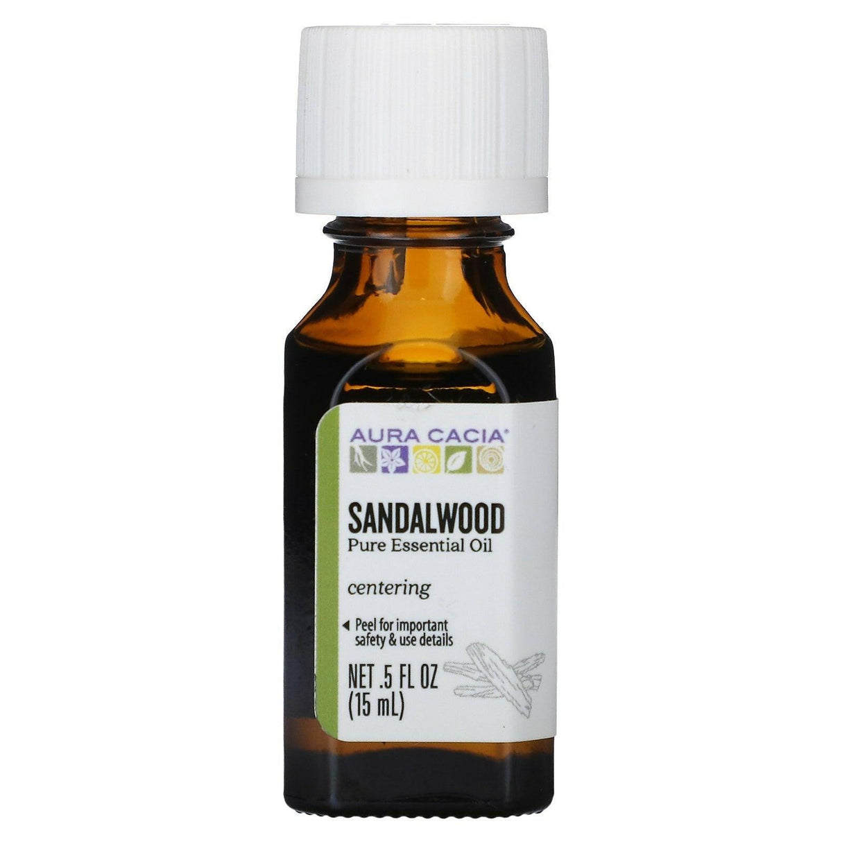 Aura Cacia, Pure Essential Oil, Lemon Eucalyptus, 0.5 fl oz (15 ml) - Supply Center USA