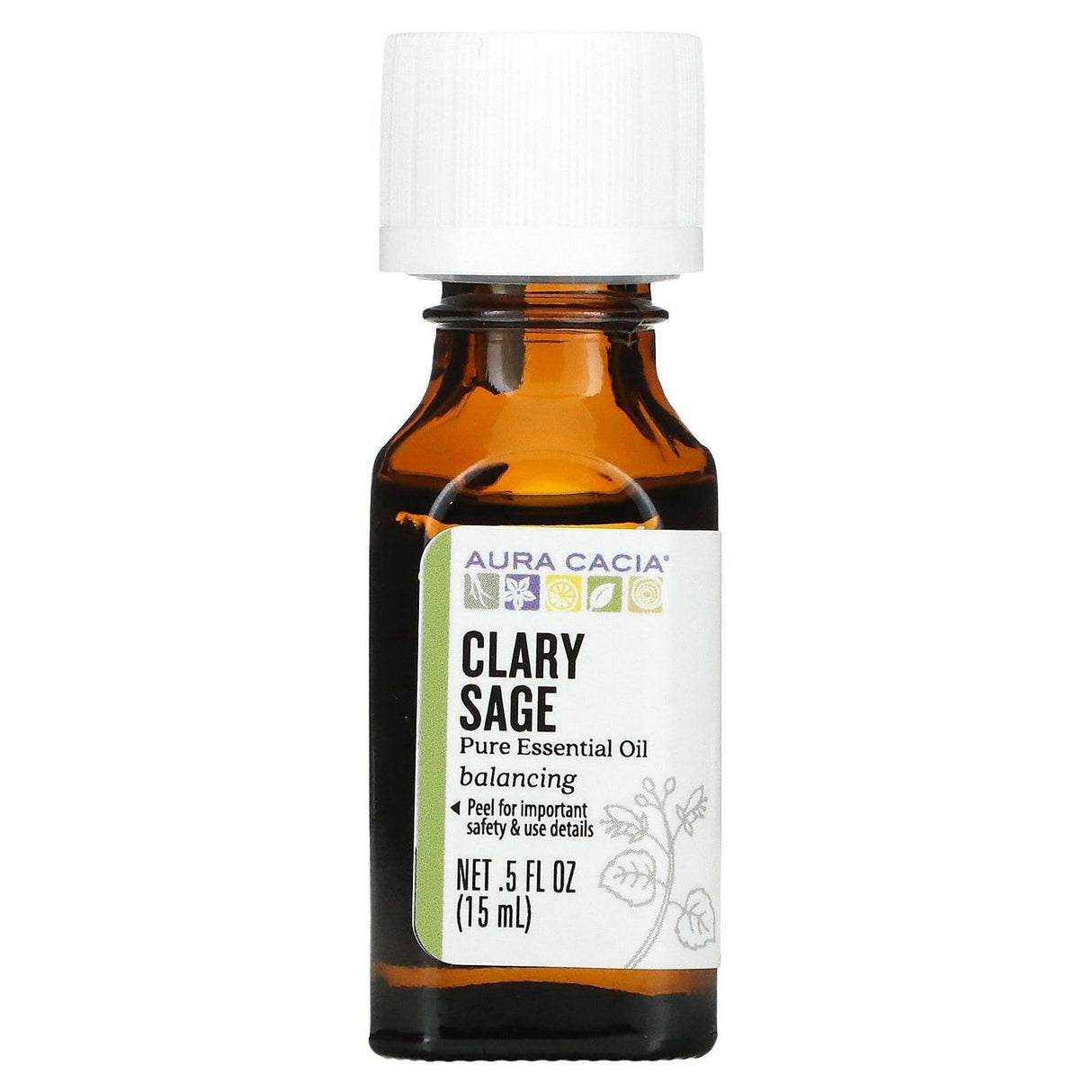 Aura Cacia, Pure Essential Oil, Lemon Eucalyptus, 0.5 fl oz (15 ml) - Supply Center USA