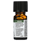 Aura Cacia, Pure Essential Oil, Organic Ylang Ylang Complete, 0.25 fl oz (7.4 ml) - Supply Center USA
